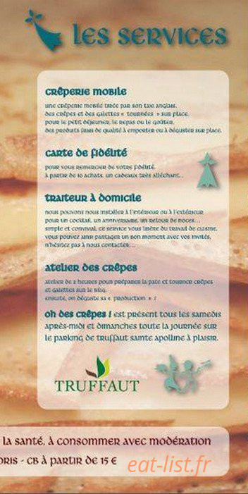 Oh des crêpes — carte page 6