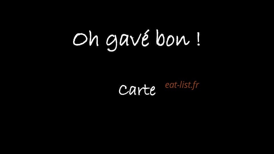 Oh Gave Bon — carte page 1