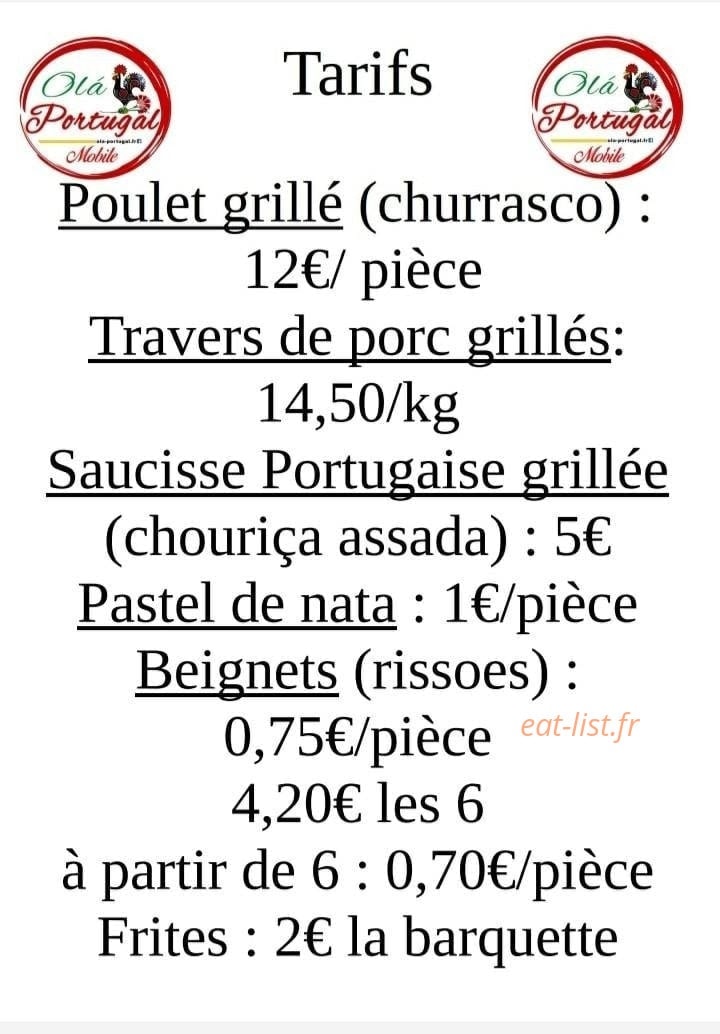Olá Portugal mobile — carte page 1