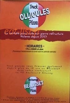 Ollioules pizza — carte page 4
