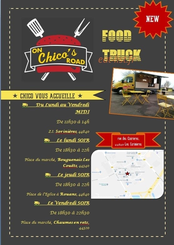 On Chico's Road — carte page 1