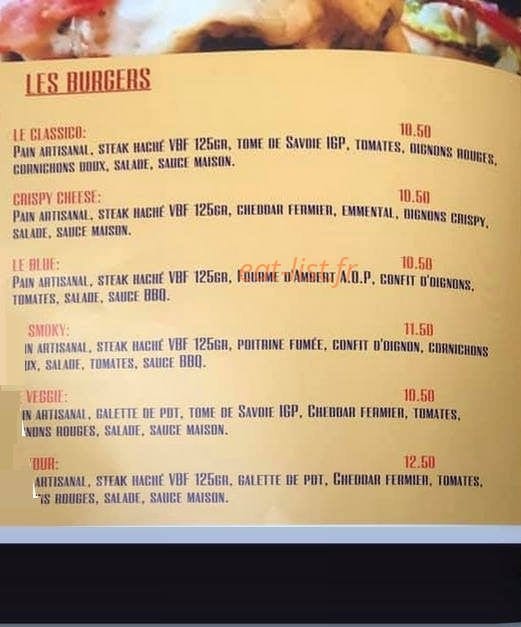 On se mange un truck ? — carte page 1
