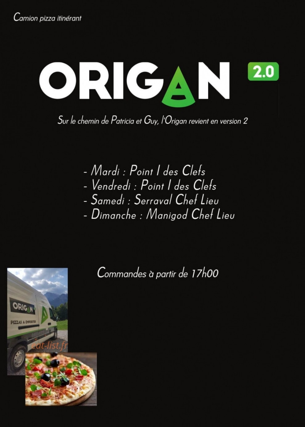 Origan 2.0 — carte page 2