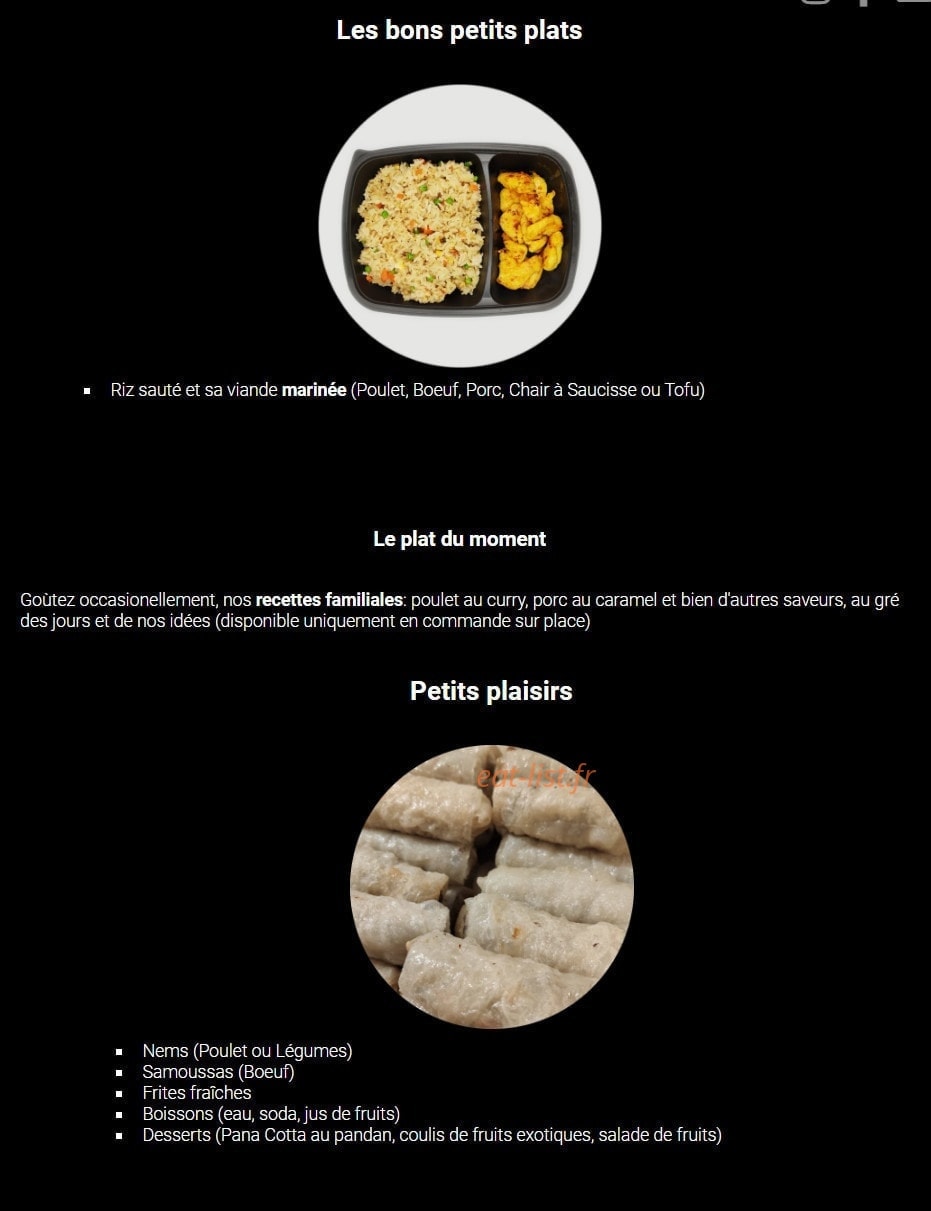 Original Banh mi — carte page 2
