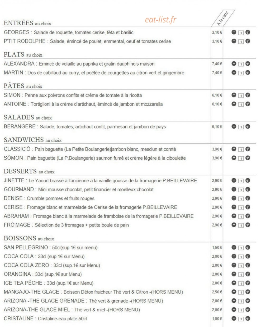 Ôzon — carte page 1