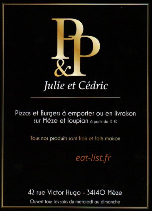 P&P julie et cedric — carte page 1
