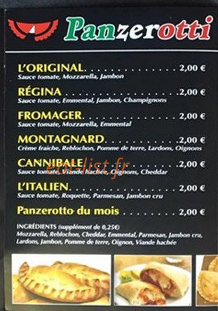 Panzerotti Food Truck Grasse Saint Vallier De Thiey Menu Et Photos