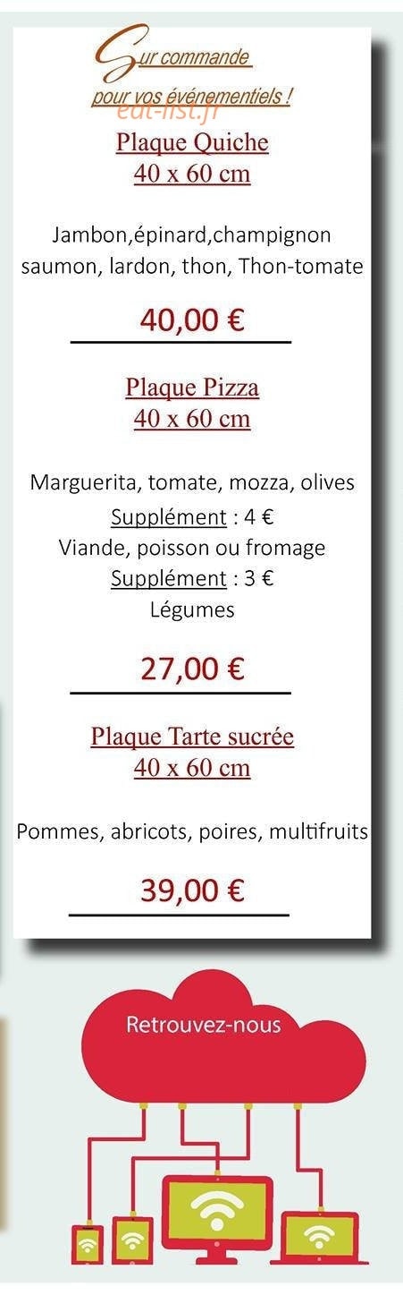 Papa Pizza — carte page 6