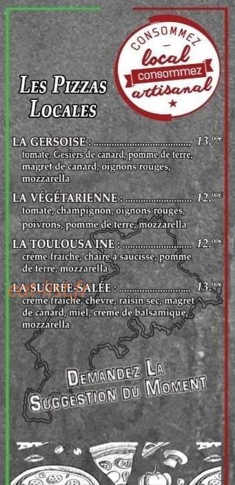 Papa Pizza — carte page 2