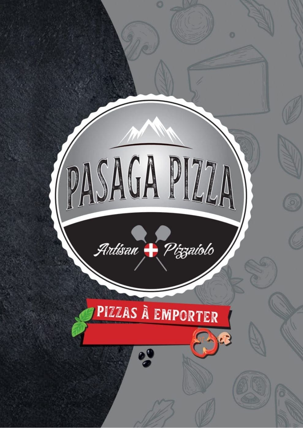 Pasaga Pizza — carte page 1