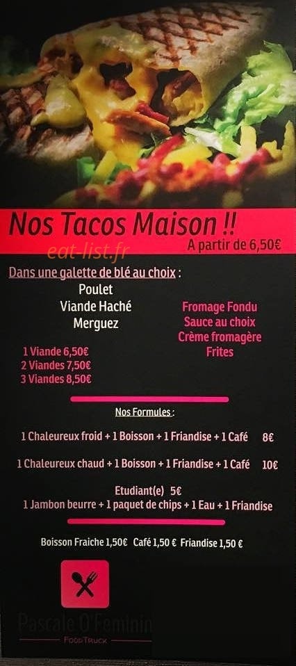 Pascale O'Feminin — carte page 1