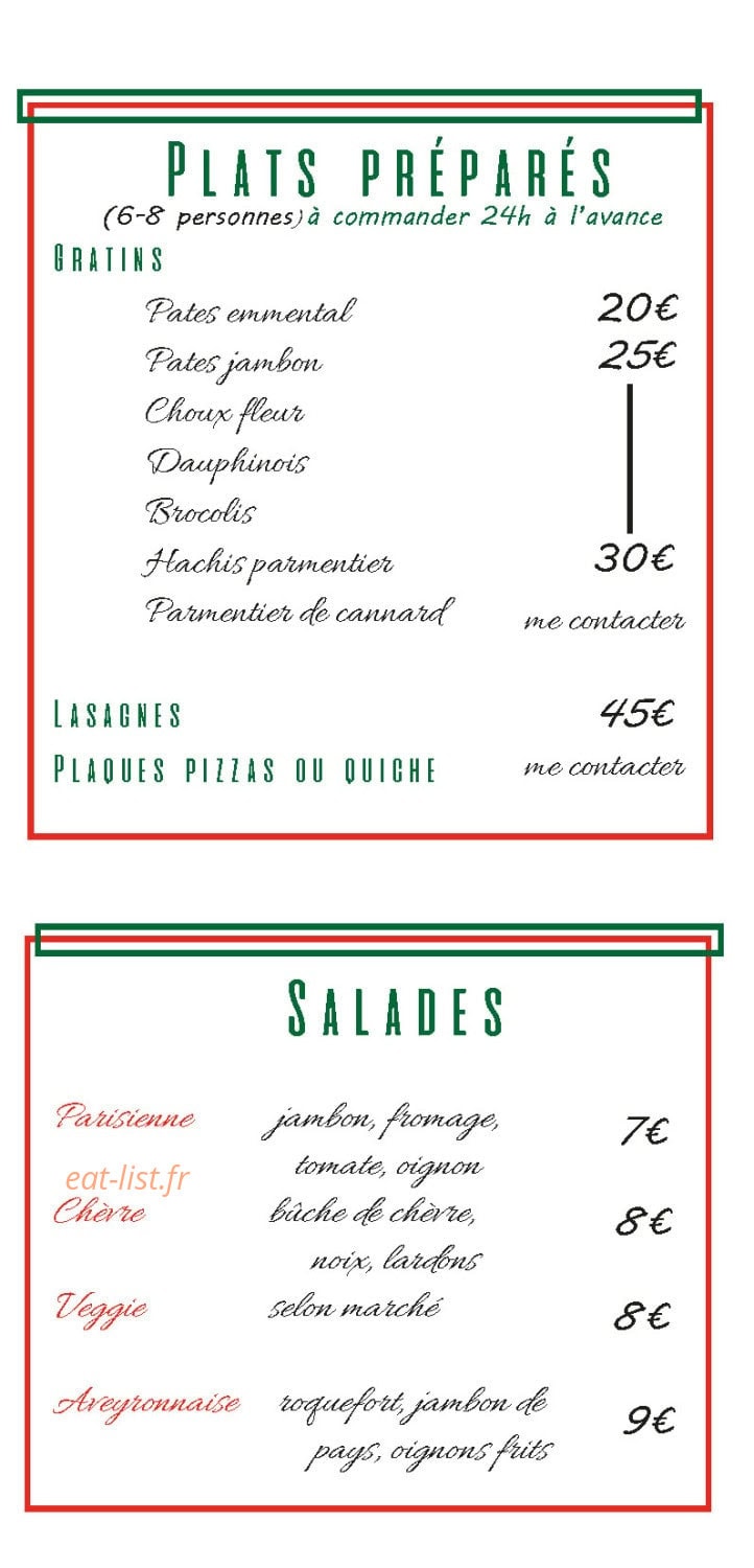 Pass ta Faim — carte page 3