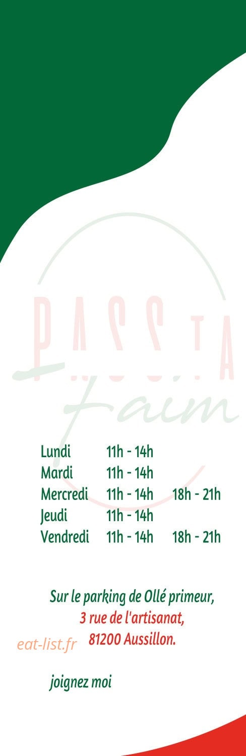 Pass ta Faim — carte page 6