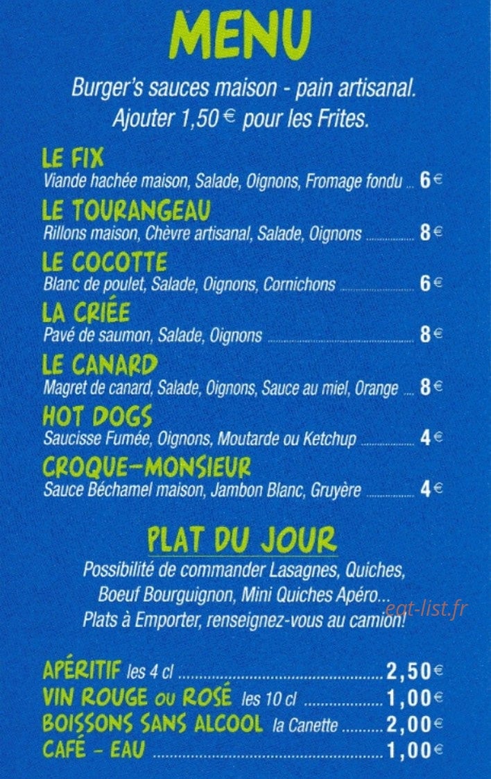 Passe Partout — carte page 1