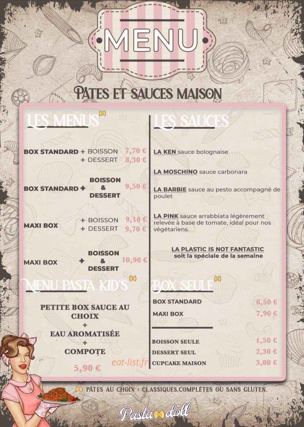 Pasta doll — carte page 1