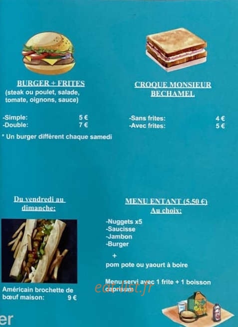 Pause Gourmande chez Ludo — carte page 3