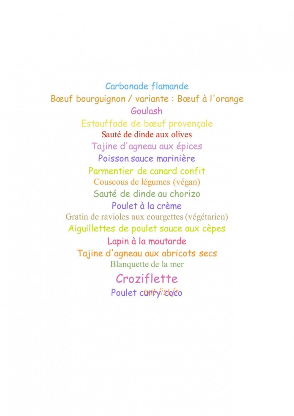 Pause Popote — carte page 2