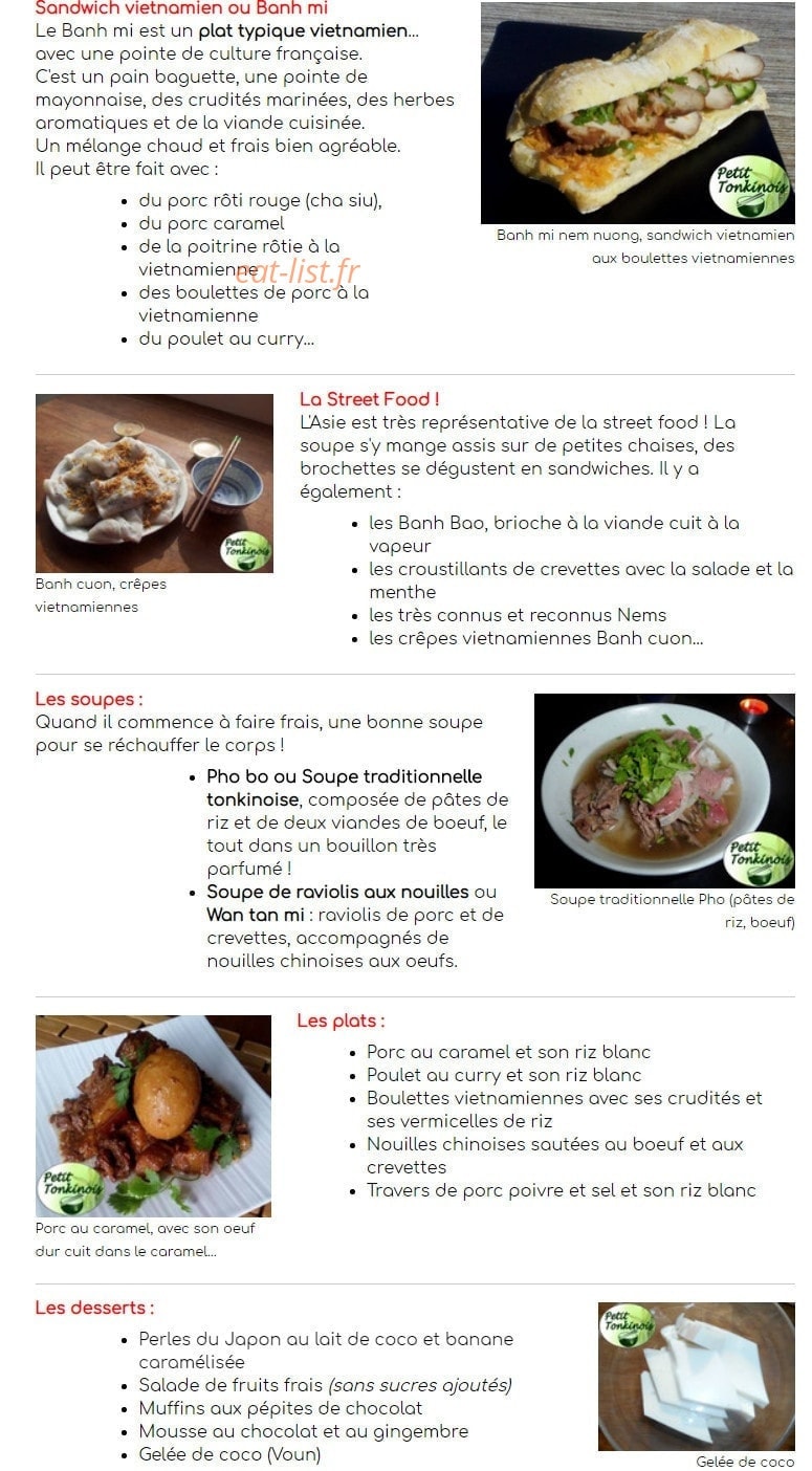 Petit Tonkinois — carte page 1