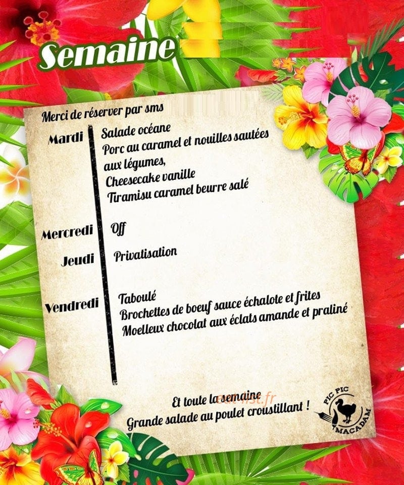 Picpicmacadam — carte page 1