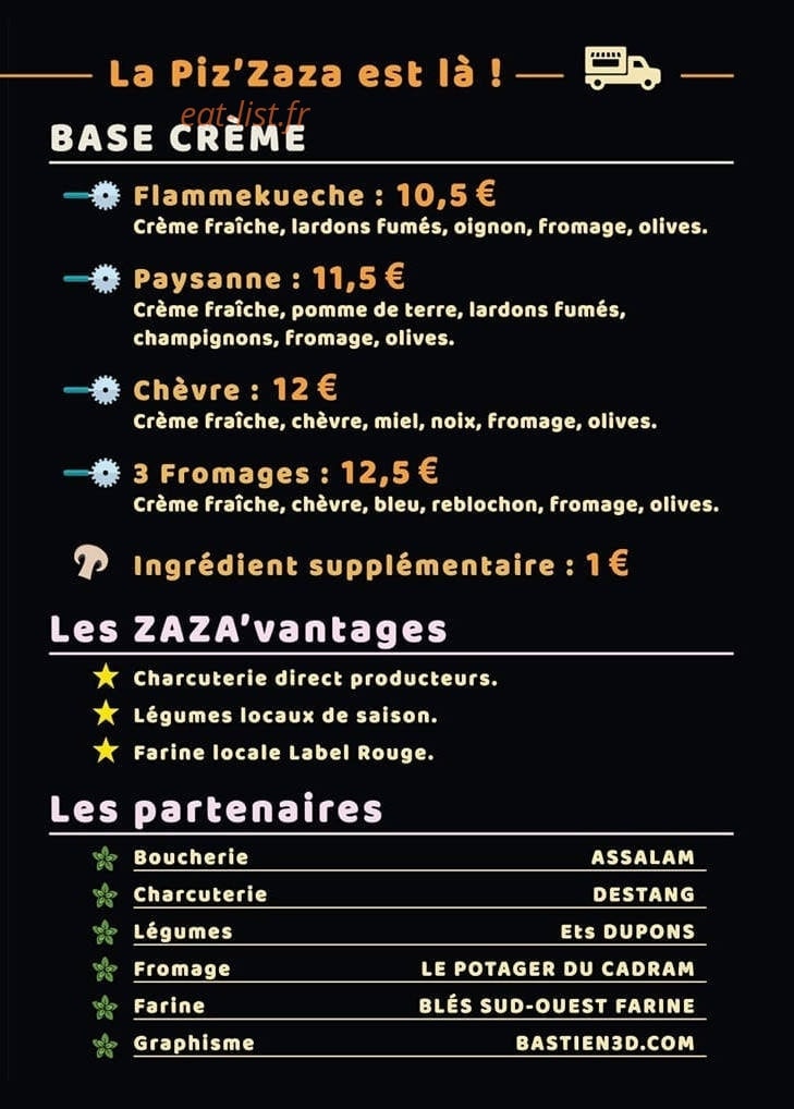 Piz'Zaza — carte page 3