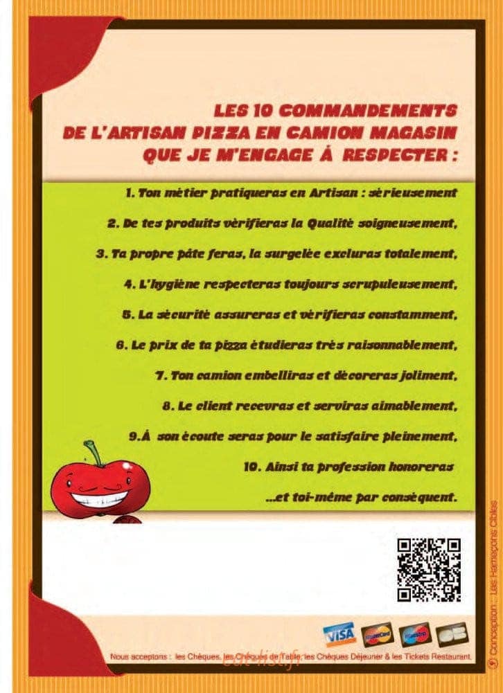 Pizz' à Bus — carte page 4