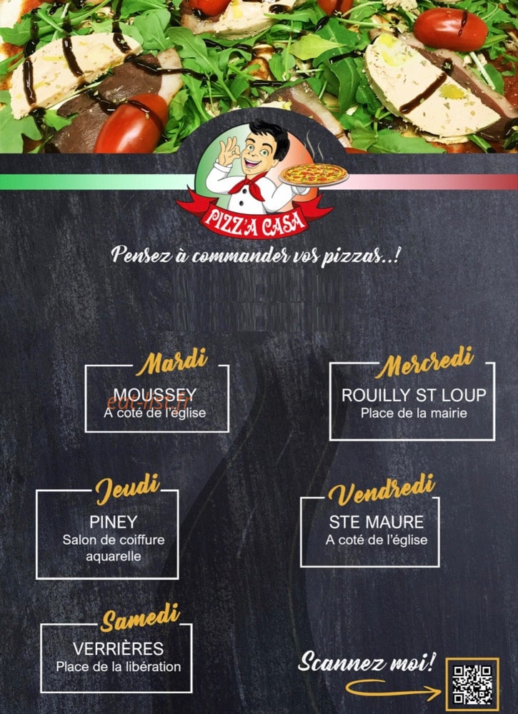 Pizz'a casa — carte page 2