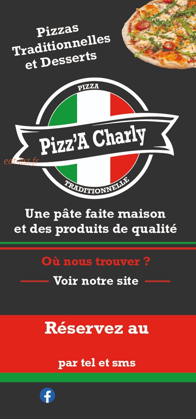 Pizz' A Charly — carte page 1