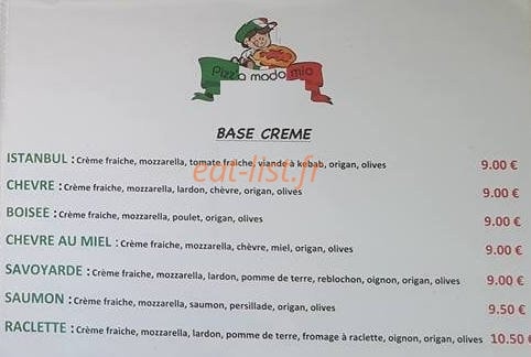 Pizz'a modo mio — carte page 2