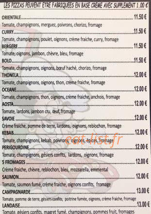 Pizz A Papa — carte page 2