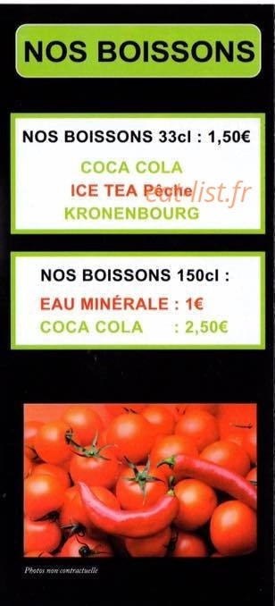 Pizz' à Pibou — carte page 5
