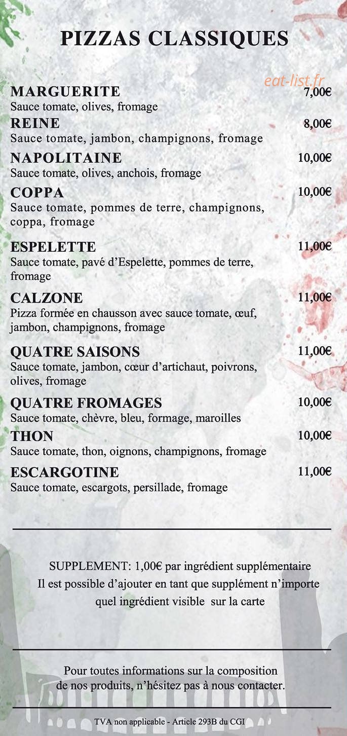 Pizz-Ai-Oli — carte page 2