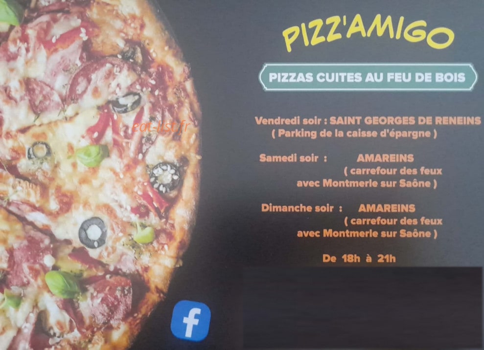 Pizz'Amigo — carte page 3