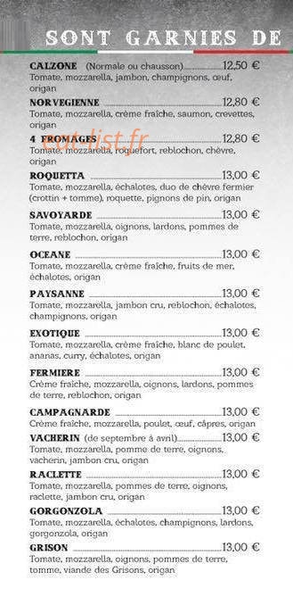 Pizz As du Pont — carte page 2