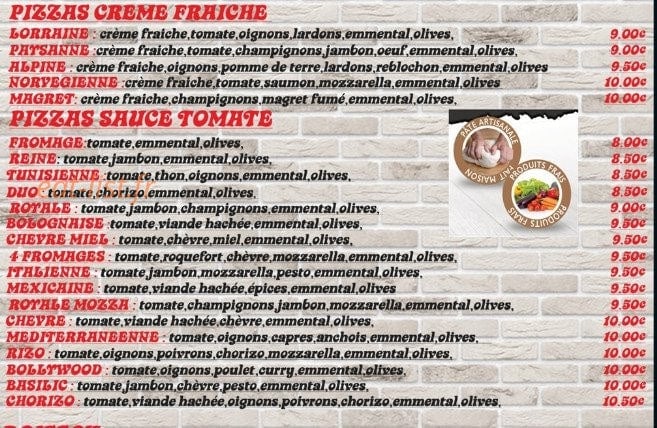 Pizz'aveyron — carte page 1