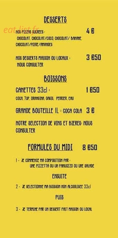 Pizz&basta — carte page 6