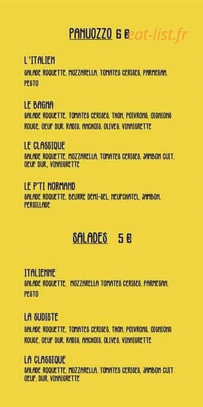 Pizz&basta — carte page 5