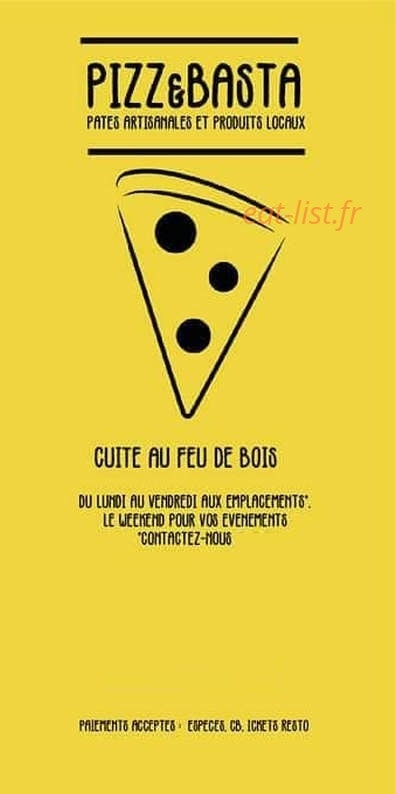 Pizz&basta — carte page 1