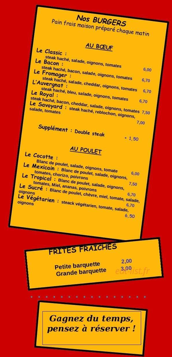 Pizz' Burg — carte page 4