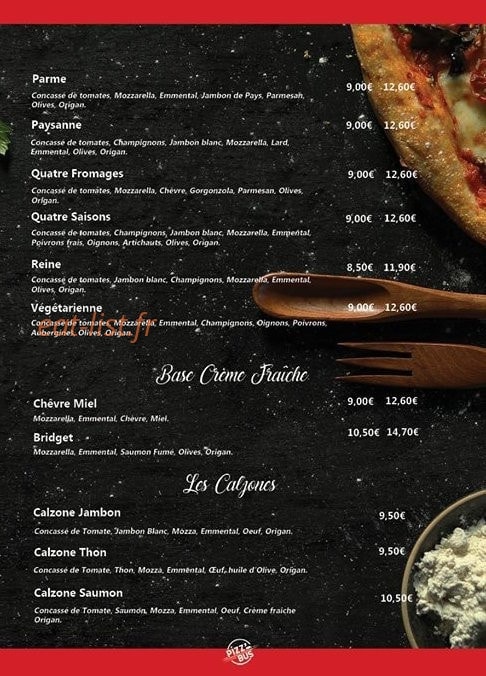 Pizz' bus — carte page 3