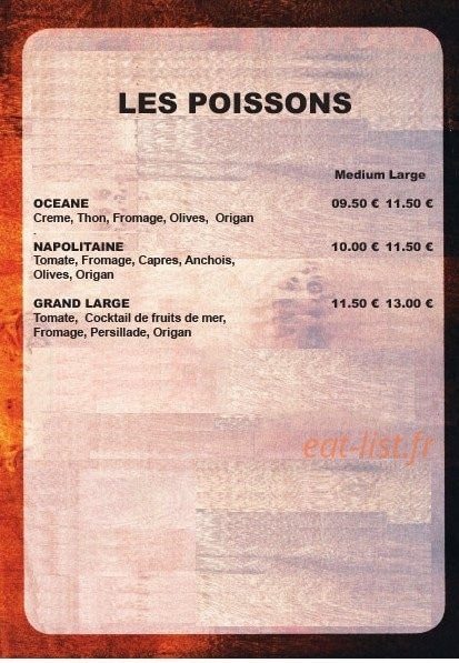 Pizz'Ever — carte page 4