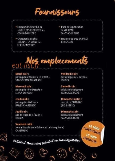Pizza 2M — carte page 3