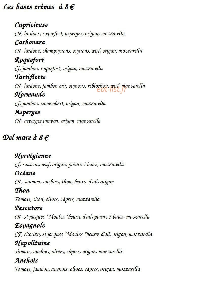 Pizza Angelo — carte page 4