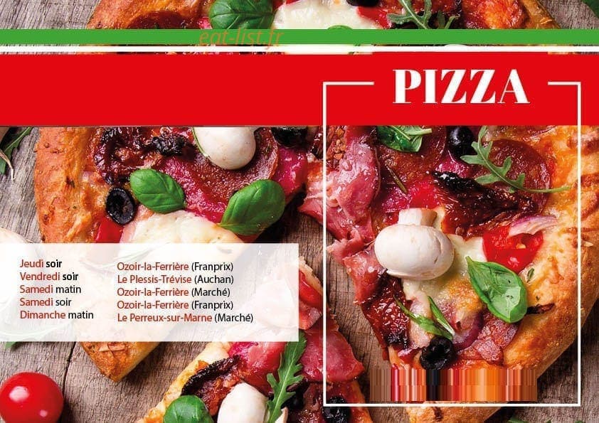 Pizza au camion blanc — carte page 2