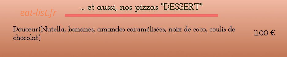 Pizza Bianca — carte page 3