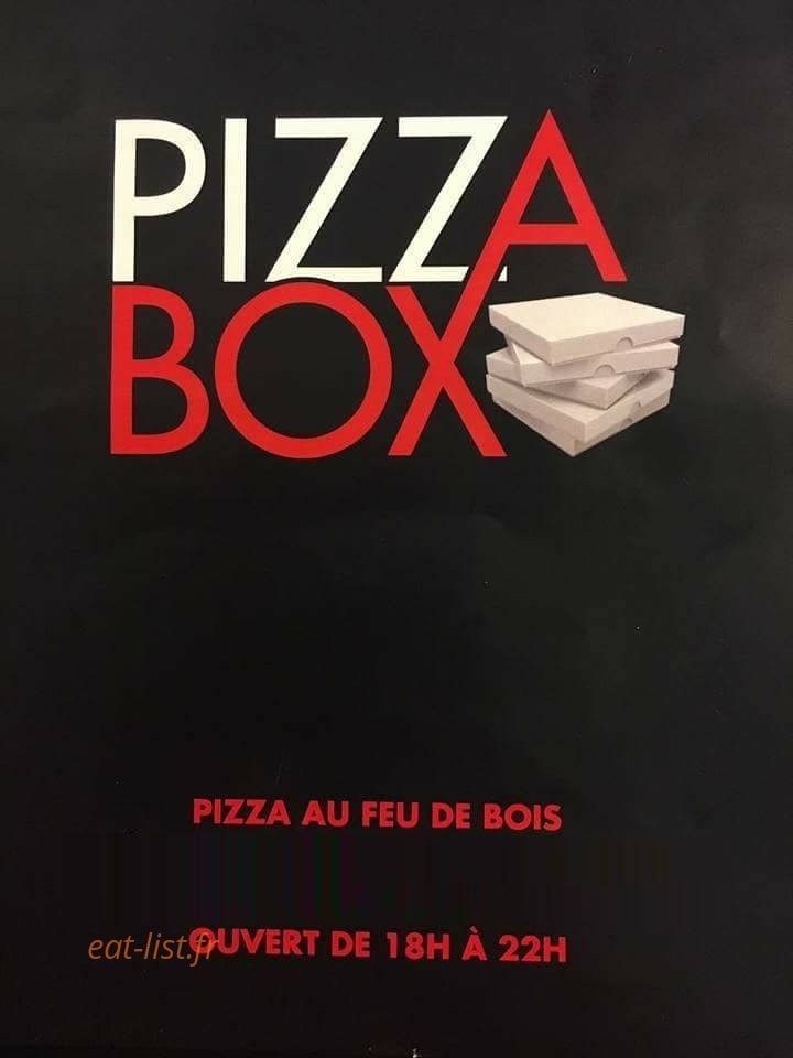 Pizza Box — carte page 1