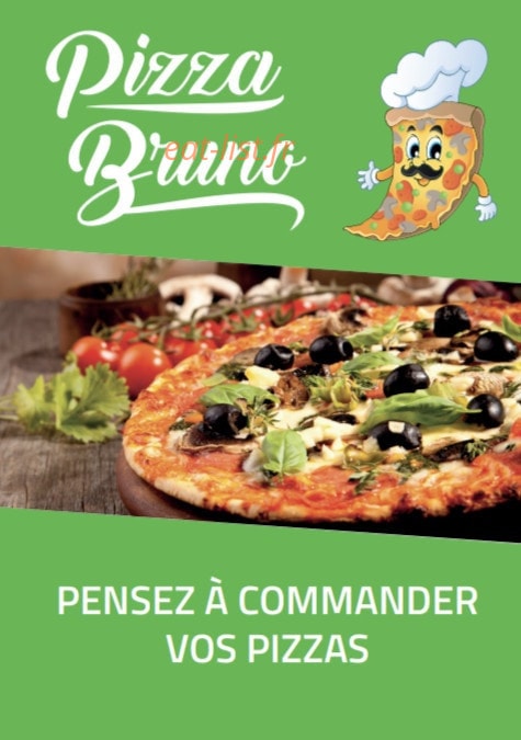 Pizza Bruno — carte page 1