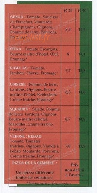 Pizza Calcio — carte page 4