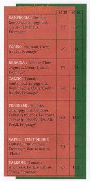 Pizza Calcio — carte page 3