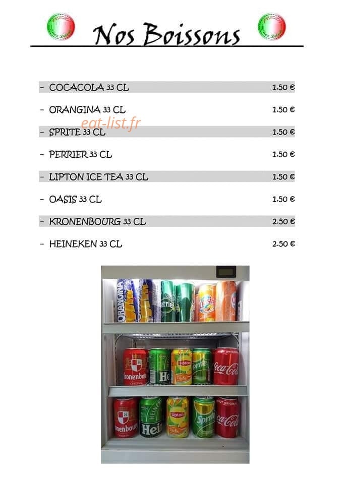 Pizza Chez Delph’ — carte page 2