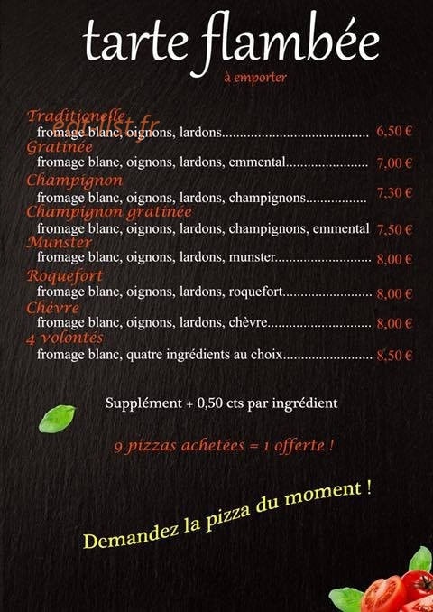 Pizza croc — carte page 3